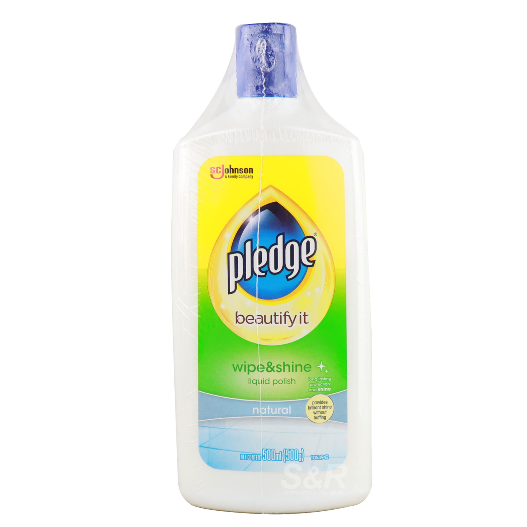 Pledge Beautify It Wipe and Shine Liquid Polish 2 bottles
